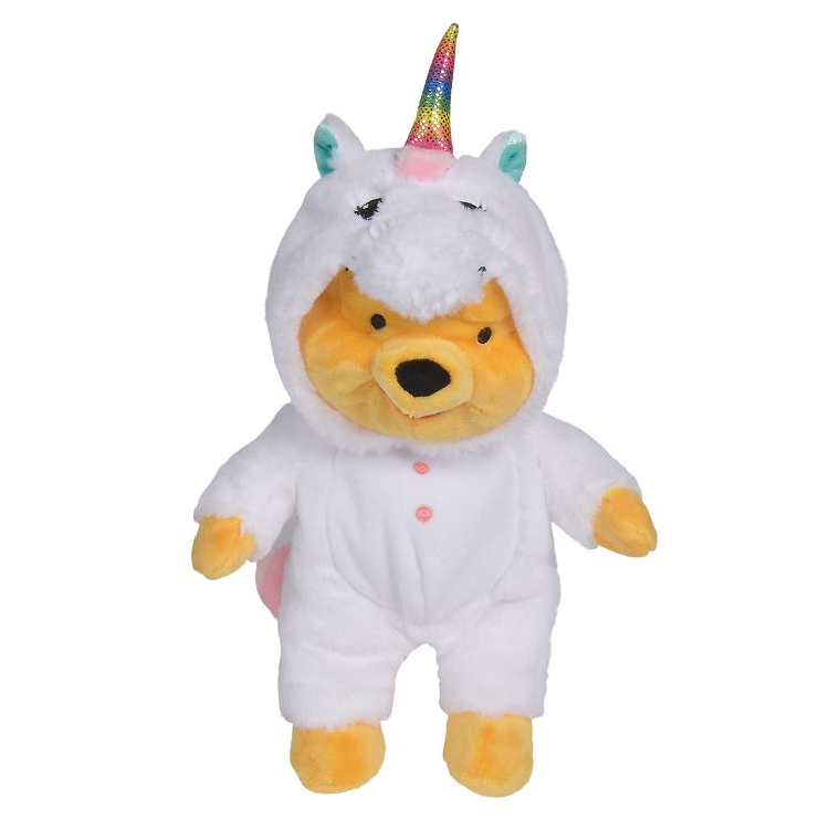  winnie pooh plush unicorn white 30 cm 